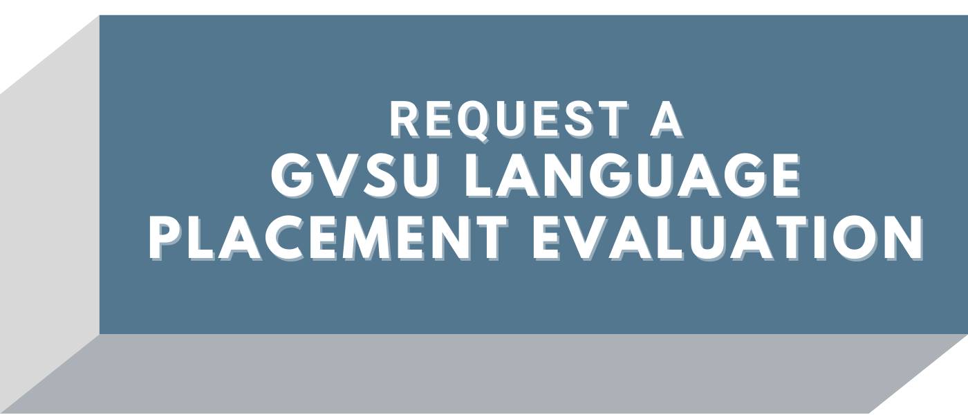 Language Placement Evaluation Button